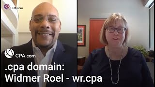 Why CPA firm Widmer Roel adopted .cpa