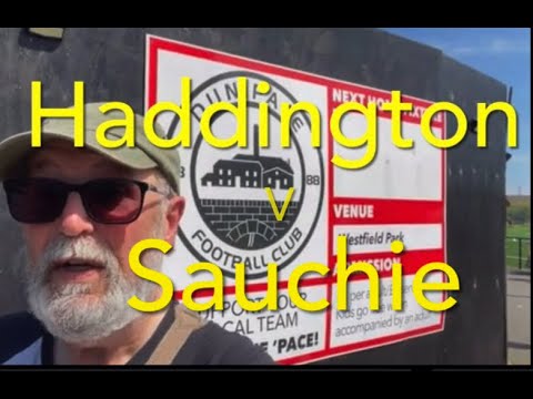 Haddington v Sauchie; League Cup Final