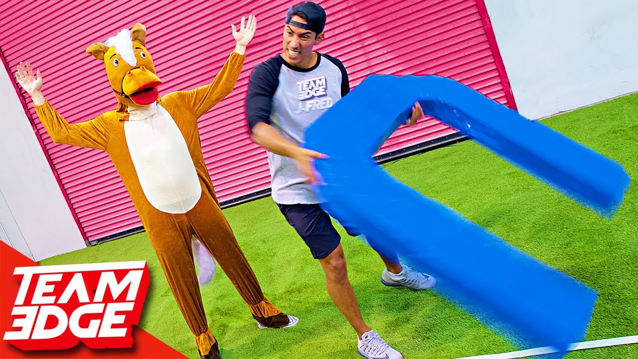 GIANT Horseshoes Challenge!!