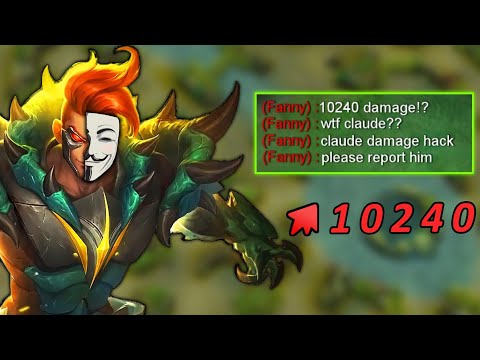 CLAUDE INSANE DAMAGE! [ Top Global Claude ] CLAUDE BEST BUILD 2020 - Mobile Legends