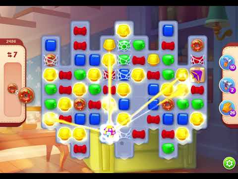 HomeScapes Level 2486 no boosters