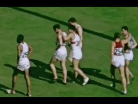 Melbourne 1956  [Lee Calhoun] 110m Finale (Amateur Footage)
