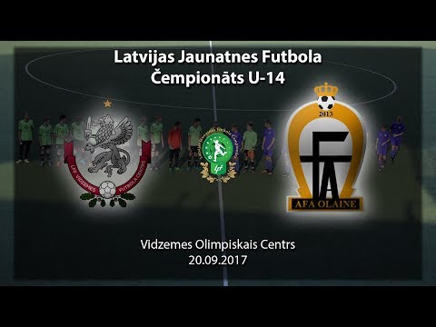 U-14 VIDZEMES FC - AFA OLAINE (Latvijas Jaunatnes Čempionāts)