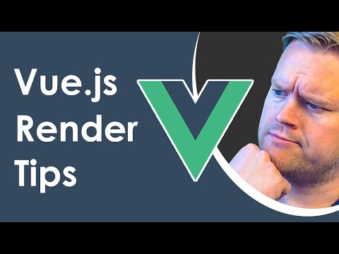 Why You Should Probably Use Vue.js Render Functions - Vue.js 3 Basic Render Function Tutorial
