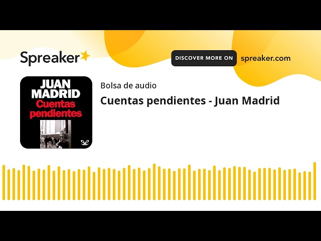 Vídeo relacionado con Cuentas pendientes (Serie de Toni Romano 5)