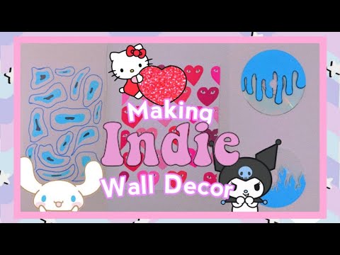 Making Indie Kid Wall Decor | very *a e s t h e t i c*