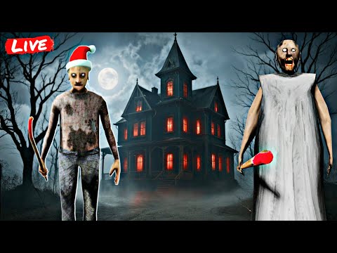 Granny gameplay || Granny Christmas Gameplay || Granny short Live Stream || Granny Legacy Gameplay