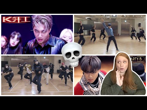 KAI - Mmmh & Reason Dance Practices & Live Stages | LIVE REACTION