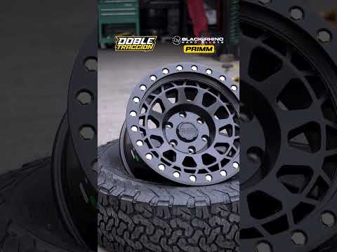 Llantas Black Rhino Primm 17x9" Matte Black