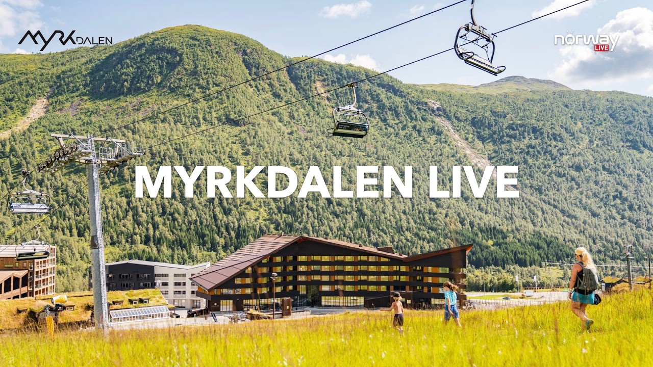 Live webcam view of Estación de esquí de Myrkdalen