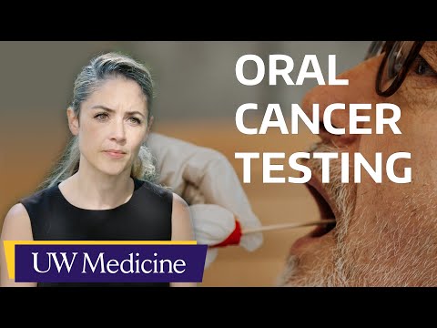 How saliva tests could aid in oral cancer detection | UW Medicine