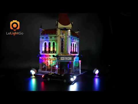 Led Light Kit For LEGO 10232 Palace Cinema Creator Expert Lighting building Kit LEGO