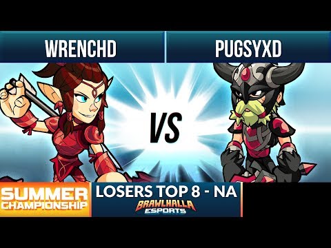 Wrenchd vs PugsyXD - Losers Top 8 - Summer Championship 2019 1v1 NA