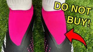 STILL TERRIBLE! - Why you SHOULD NOT BUY the Adidas Predator Accuracy.3 Laceless