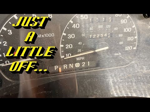1980-2011 Ford Vehicles: How to Align Your Transmission Shift Indicator- Hidden Thumb Wheel Adjuster
