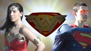 Wonder Woman vs Superman in real life (Full Fight / Live Action Superhero Death Battle)