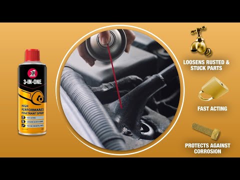 How to use 3-IN-ONE High Performance Penetrant Spray