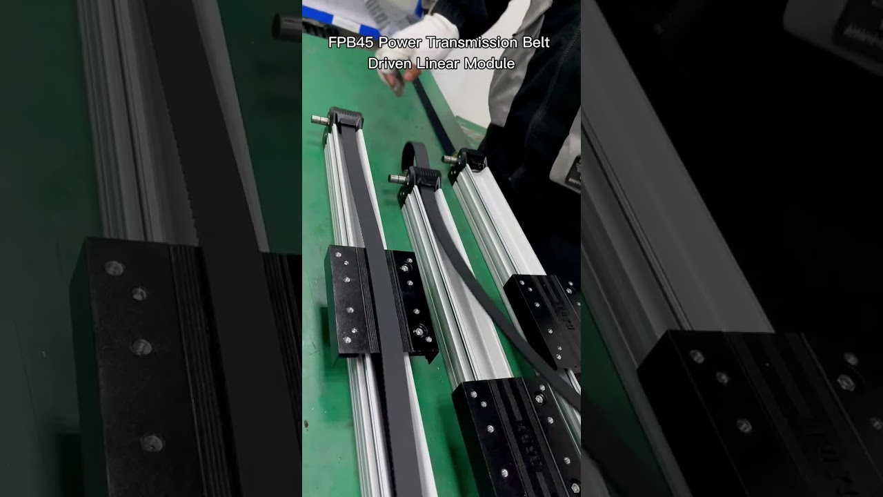 DIY Power Transmission Belt Driven Linear Module