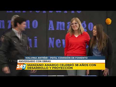 Manzano Amargo celebró su aniversario | Antiñir | Noticiero Central