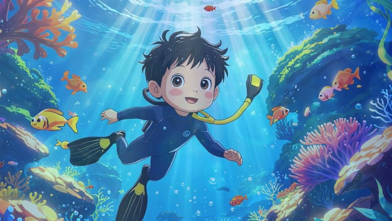 Aprendendo sobre os animais Marinhos - Mimin No Fundo do Mar