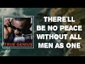 Ray Charles - "There'll Be No Peace Without All Men As One" (Lyrics)