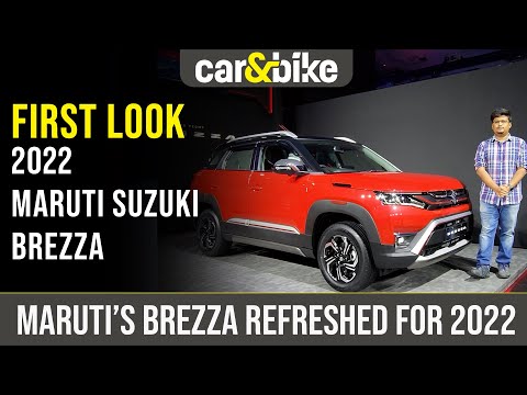 First Look: 2022 Maruti Suzuki Brezza