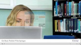 Get Read Publish With Springer