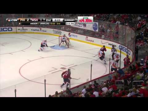NHL 2014 10 02 Philadelphia Flyers vs Washington Capitals