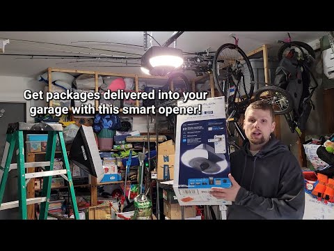 Chamberlain garage door opener! Installation review and features