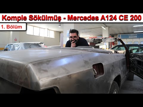 Komple Sökülmüş Mercedes A124 CE200