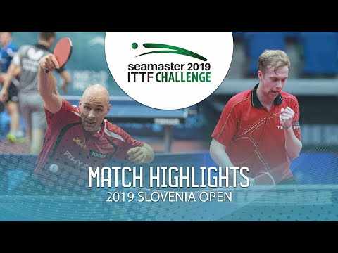 Daniel Habesohn vs Marek Badowski | 2019 ITTF Challenge Slovenia Open (1/4)