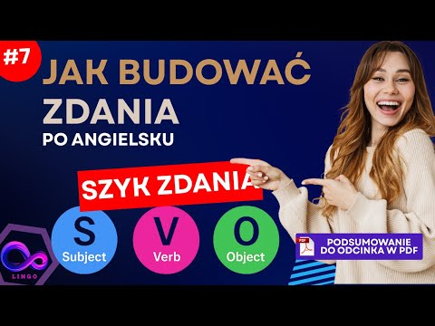 Learn to build sentences in English - SVO sentence order - practical examples #7