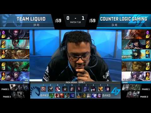 CLG vs TL Highlights Game 2 NA LCS Summer 2017 Counter Logic Gaming vs Team Liquid W1D2
