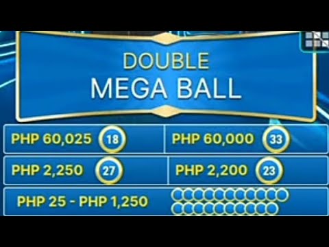 Grabe 300 pesos Ko Naging 17k🤑🤑 Mega Ball nag Double Megaball Pa swerte Talaga