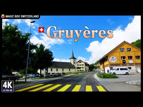 Relaxing Drive 4K 🇨🇭 Ep#1 - From Gruyères To Albeuve in Canton of Fribourg