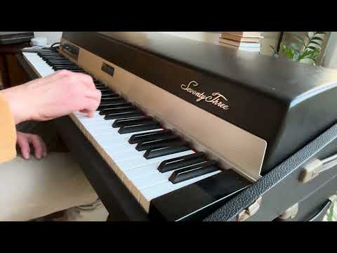 See Video! Vintage 1977 Rhodes Suitcase Piano 73-Key Electric Piano Serviced and Ready! image 15