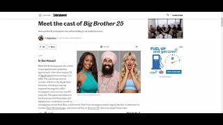 MY FIRST REACTION TO THE BIG BROTHER 25 CAST!!!