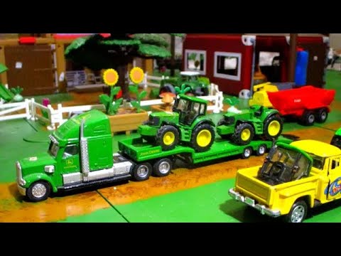 One day at SIKU FARM - 4.  SIKU  Tractors Collection