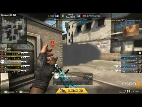 ENCE vs CPH Wolves - glace 4k |DreamHack ZOWIE Open Summer 2016 Closed Qualifier #2|