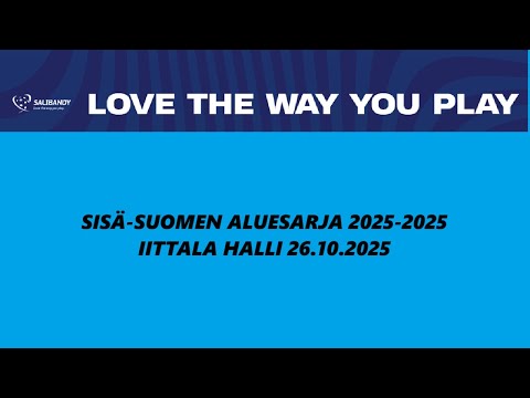 Sisä-Suomen aluesarja 26.10.2025 Y-Ilves T14 punainen vs O2 JKL T14 oranssi