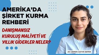 Amerika’da Şirket Kurma Rehberi 2025 – En Uygun Kuruluş Maliyeti ve Yıllık Gider