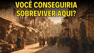 Como as pessoas viviam nas cidades na época de Jesus?