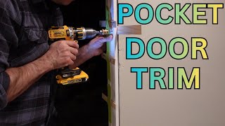 How to Trim Out A Pocket Door