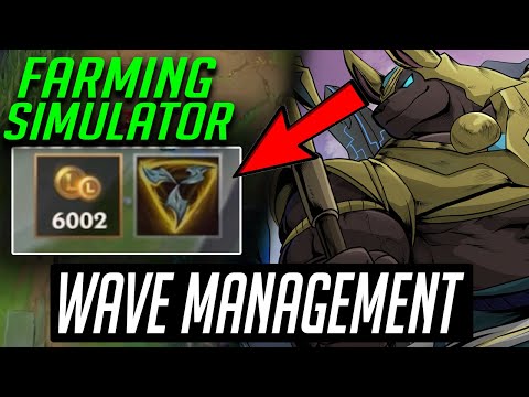 BEST TIPS FOR WAVE MANAGEMENT in Wild RIFT - HOW TO PLAY NASUS