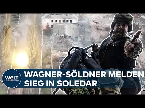 UKRAINE-KRIEG: Wagner-Söldner melden Eroberung von Soledar - Droht Einkesselung von Bachmut?