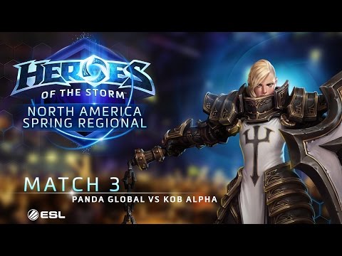 HOTS - Panda Global vs KoB Alpha - NA Spring Regional - Match 3 - Group A | Lower Bracket