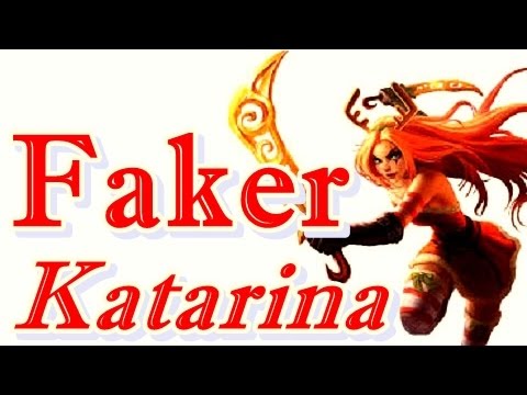 LOL Pro - Faker Katarina vs Kassadin - Korea SoloQ