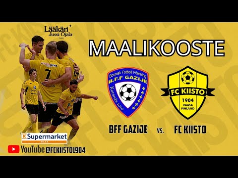 BFF Gazije - FC Kiisto | Futsal Ykkönen | Maalikooste