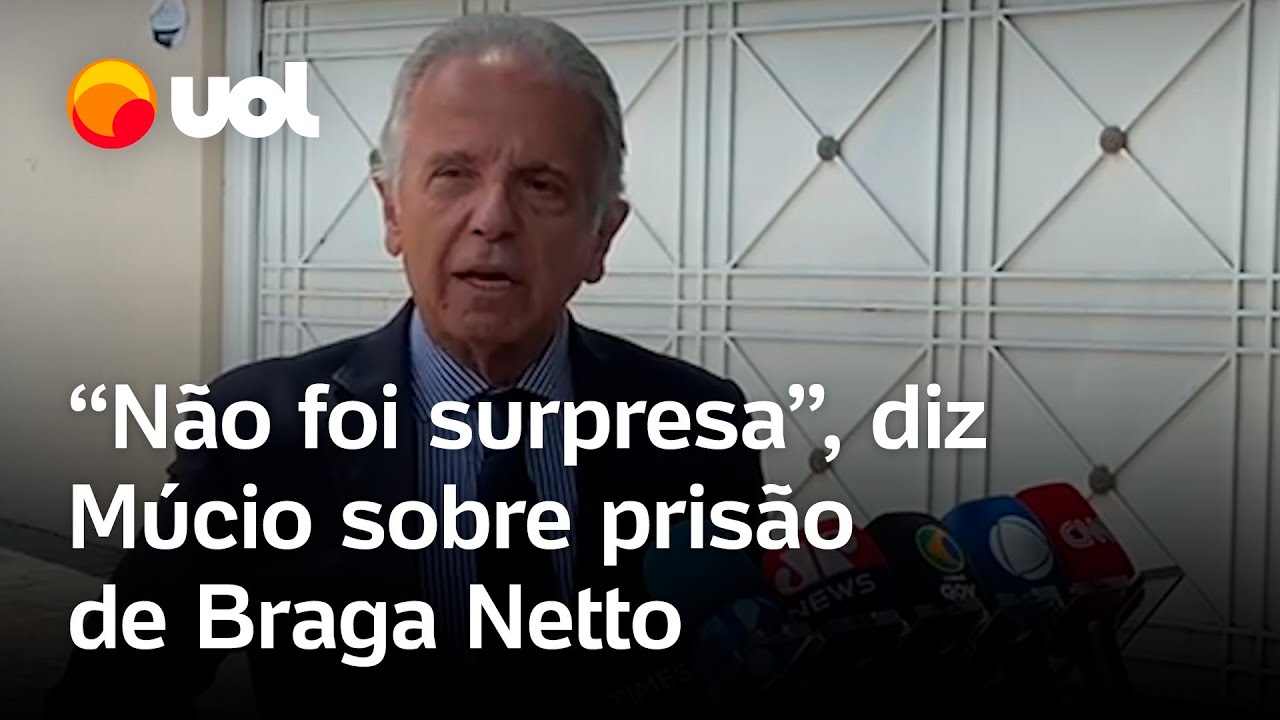 Múcio diz que prisão de Braga Netto não foi uma 'surpresa': 'Que os envolvidos respondam à Justiça'