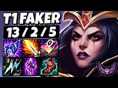T1 Faker Leblanc vs Zoe [ MID ] Lol Korea Master Patch 13.16 ✅
